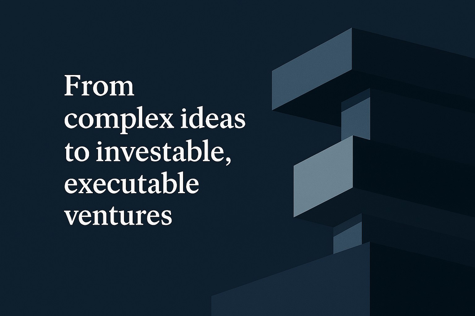 Abstract architectural structure representing load‑bearing decisions
